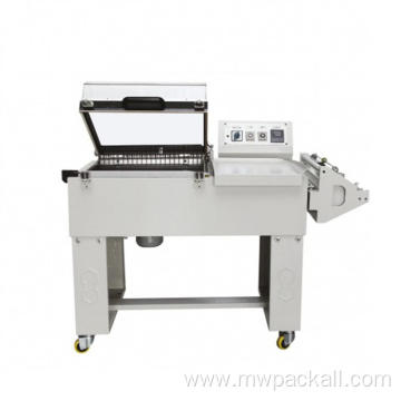 semi-automatic manual small 2 in 1 cellophane/candy/cigarette shrink packing / wrapping machine